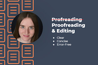 proofread and edit your english document
