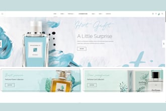 build perfume shopify store fragrance store cologne store perfume website