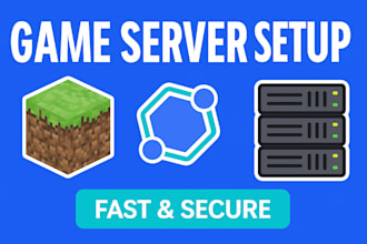 setup and optimize your minecraft or game server