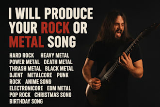 ghost produce your metal or rock song