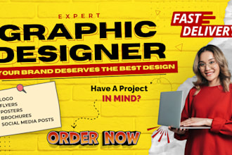 design stunning canva flyers, posters, and brochures for marketing and events