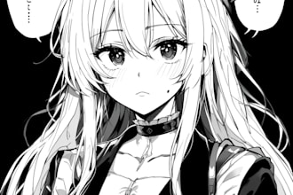 draw anime or manga character design