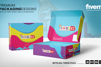 do product packaging design and amazon box packaging design