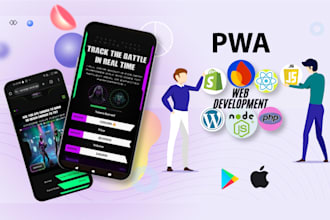 build progressive web app pwa with SEO and push notifications