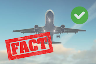 fact check any aviation media