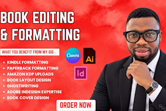 kindle formatting paperback formatting manuscript formatting book layout