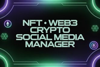 be your web3 ai nft token memecoin crypto social media manager content creator