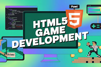 develop custom HTML5 browser games for web and mobile