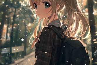draw anime games original characters art sfw or nsfw fan art