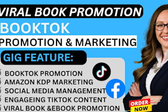do book promotion, KDP marketing, booktok and bookstagram advertising