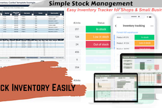 build an inventory and stock management tracker for your shop