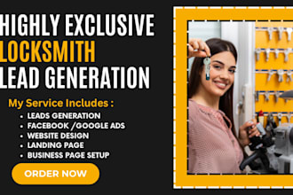 generate locksmith leads courier leads garage door repair leads fencing leads