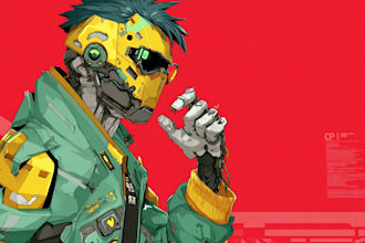 design cyberpunk character, original character design