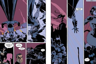 do comic artist, graphic novel artist, comic book illustration, comic page