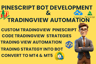 develop code tradingview pine script, develop pine script strategies for trading