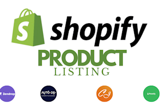 shopify product upload listing via zendrop autods cj