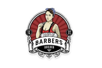 design unique barbershop logo