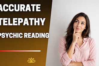 do accurate psychic telepathy reading love advice