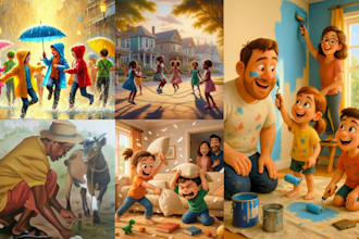 character design african american cultural children illustration kids story book