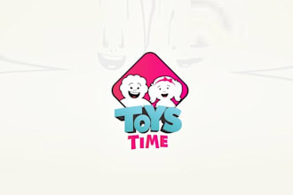 make creative outstanding logo design for selling kids toys