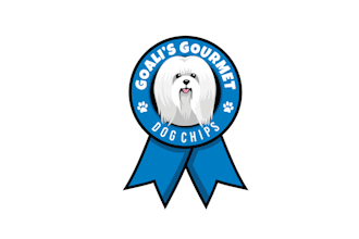 design sustainability animals goalis dog treat logo