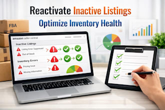 fix stranded inventory and suppressed listings in amazon seller central