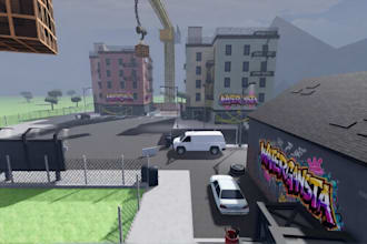 build realistic roblox hood map, city map or pvp map optimized for smooth gaming