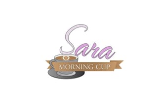 design wonderful attract logo for saras morning cup