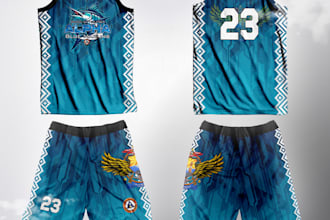 create a layout design for your sublimation clothes