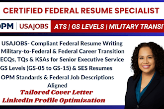 write ats resume writing, cover letters, and linkedin profile optimization