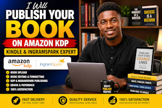upload format books, ebook manuscripts print book kindle ebook for amazon KDP