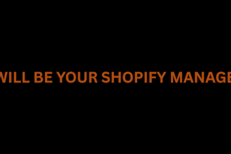 be a shopify manager