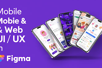 do figma app design, website UI UX design, UI UX design
