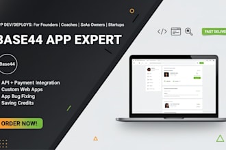 build base44 web app base44 app base44 replit base44 bug fixing base44 expert