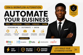 zoho honeybook automation 17hats honeybook CRM dubsado workflow zapier