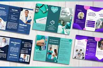 create custom medical flyers and healthcare brochures