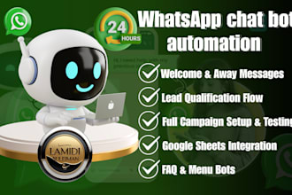 set up whatsapp marketing chatbot and autoresponder campaign