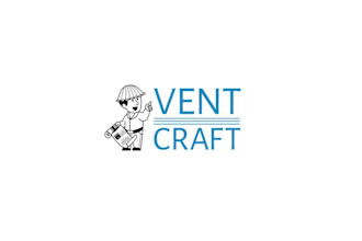 design modernize old vent installation company logo