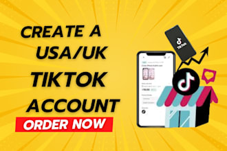 create a USA or UK tiktok account that will eligible for creativity beta program