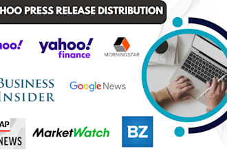 yahoo finance press release distribution