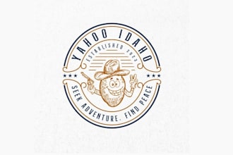 design fun adventure vacation rental logo