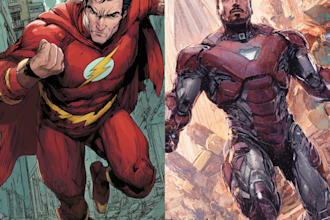 draw you dc or marvel style comic book and superhero