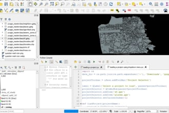 perform gis analysis, ndvi, change detection, lulc mapping