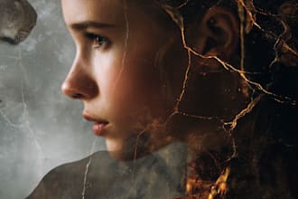 do photoshop editing, double exposure effects, or