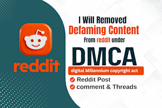 remove defaming content from reddit