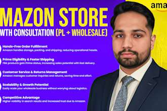 coach your amazon fba store growth, private label, and wholesale via zoom