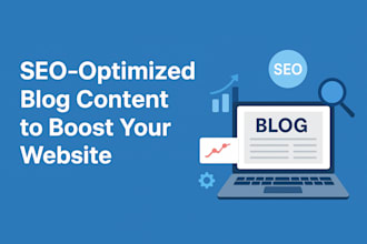 write SEO content for blogs