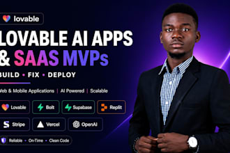 fix and deploy lovable ai web apps saas mvp supabase bolt replit