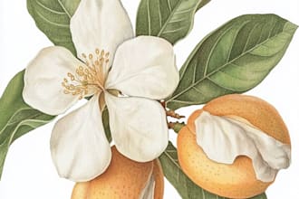 draw amazing botanical illustration