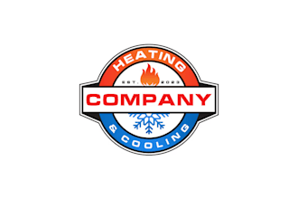design a professional hvac company logo for your business